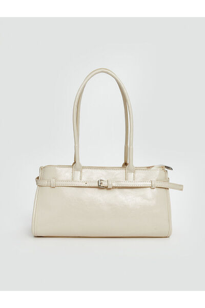 LC Waikiki Vizyon New Season Leather Look Women's Baguette Bag