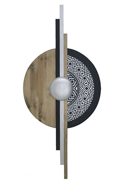 Pollux Decor Wooden wall decoration, 40x88 cm gold