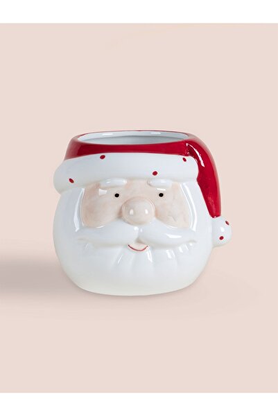 RİVO HOME DECOR وعاء كوكيز رأس السنة مقاس 12x11x11 سم