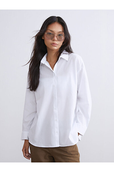 LC Waikiki Peak New Season Poplin Women's Shirt Tunic