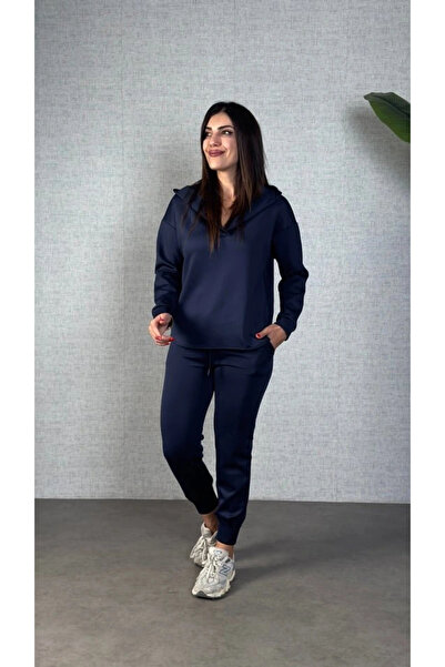 NORA Boutique Women's long sleeve hooded two-piece set