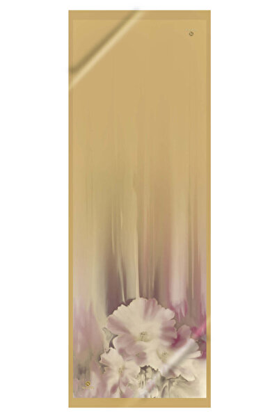 NUR İPEK ΚΡΕΠ ΣΑΛΙΑ ΜΕ ΣΧΕΔΙΟ ΚΑΤΑΝΑΛΩΣΗΣ ΚΑΙ ΛΟΥΛΟΥΔΙΑ ΧΡΥΣΟ ΧΡΩΜΑ 70Χ190 ΑΝΤΙΓΡΑΝΤΙΚΟ ΣΑΛΙΑ ΙΤΑΛΙΚΗ ΡΑΠΤΙΚΗ