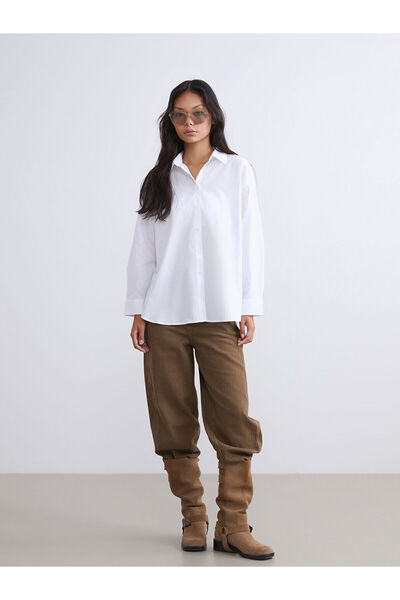 LC Waikiki Peak New Season Poplin Women's Shirt Tunic