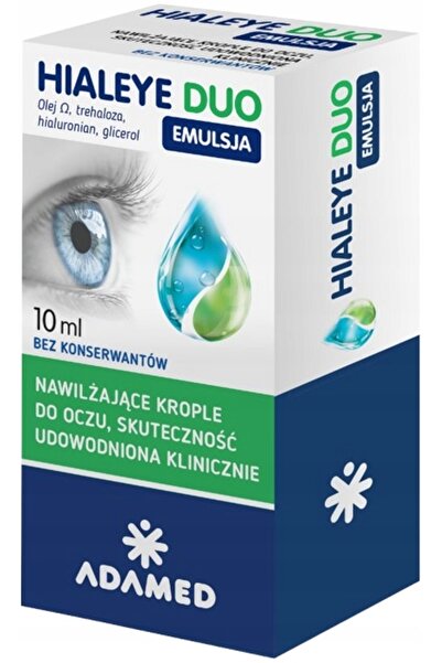 Other Picături hidratante pentru ochi HIALEYE DUO Emulsie Adamed 10 ml
