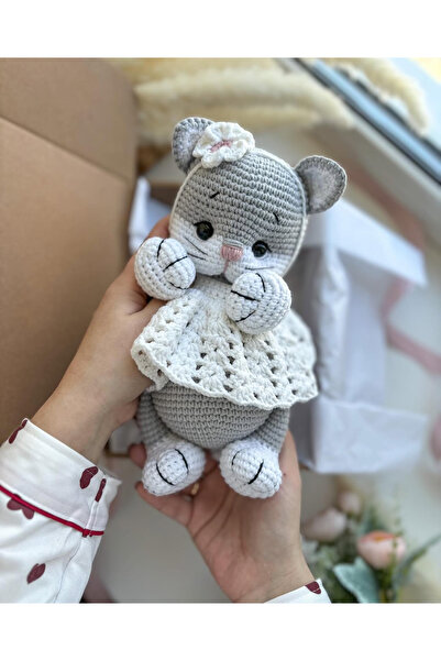 BABYBOUTİQUEHOUSE Amigurumi tatlış kedi