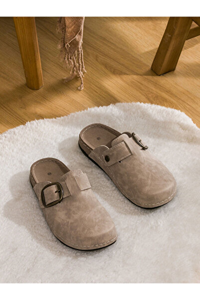 LC Waikiki Suede Look Women's House Slippers