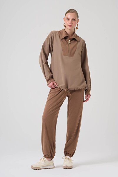 NAKİ & MASCARA Jogger Pantolon 56MK3116 Camel