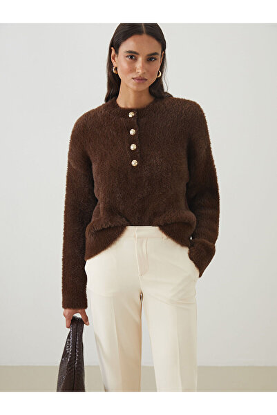 LC Waikiki New Season Crew Neck Women's Knitwear Sweater