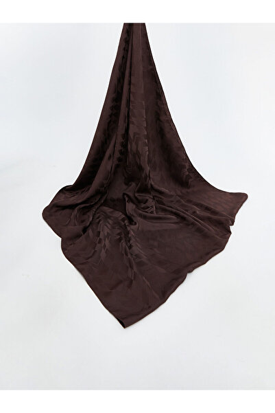 LC Waikiki Brown Patterned Women's Shawl