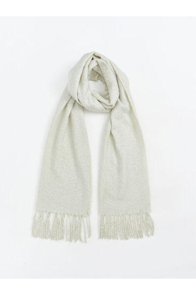 LC Waikiki Peak New Season Plain Tassel Women's Scarf