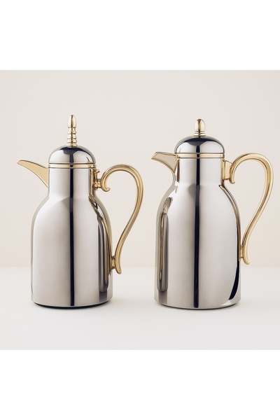 Generic A set of thermoses for tea and coffee with an elegant and modern design, size 1/0.7 liters