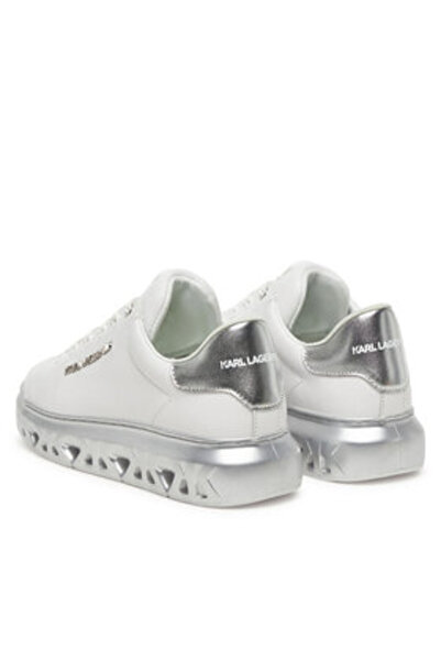 Karl Lagerfeld Γυναικεία Αθλητικά Παπούτσια Λευκά KARL LAGERFELD-KL64519A 01S Λευκά Λευκά με Ασημί