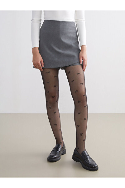 LC Waikiki Özmarka Yeni Sezon Desenli Kadın Külotlu Çorap