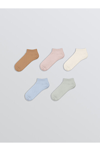 LC Waikiki Nevavm Farkıyla Lcw Dream Pink Plain 5-Piece Pack Women's Booties ...