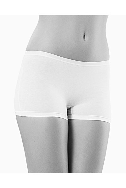 NightLove شورت أنيق من أوزتاش 4 قطع 2803-YH (2 أبيض + 1 أسود + 1 كريمي)