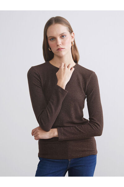 LC Waikiki Γυναικείο κορμάκι Crew Neck