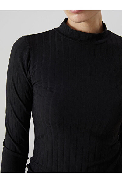 LC Waikiki Plus New Season Stand-Up Collar Women's Bodysuit