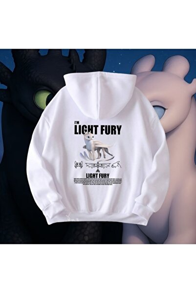 Gofeel Light Flury Printed Special Sweatshirt for Lovers