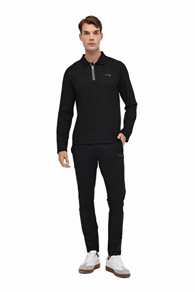 lumberjack Ml Kostic 15Itl805 5Pr Black Men's Long Sleeve T-Shirt