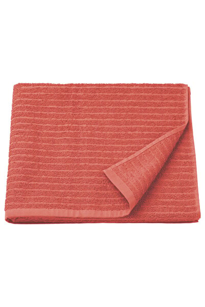 IKEA VÅGSJÖN Bath Towel, Orange-red, 70 x 140 cm