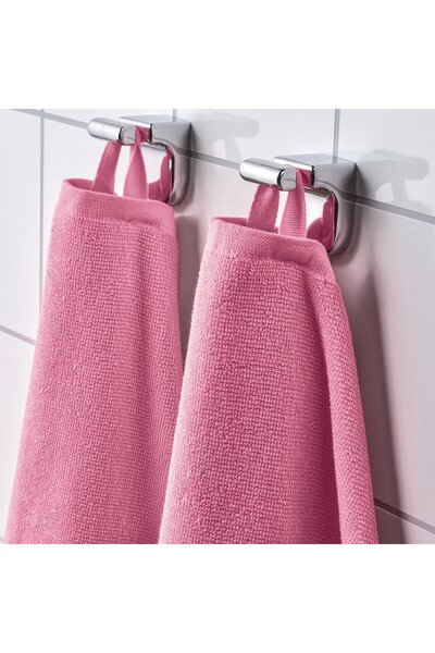 IKEA VÅGSJÖN Washcloth, pink, 30 x 30 cm