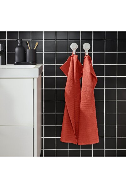 IKEA VÅGSJÖN Hand towel, orange-red