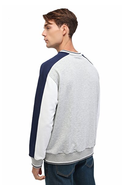lumberjack ML NALA 16BLO-05 5PR GRI MELANJ Erkek Sweatshirt