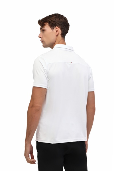 lumberjack ML RENATO 12ITL1016 5PR Біла чоловіча футболка з коротким рукавом