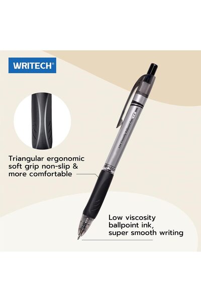 SEYFİKİRTASİYE قلم جل ريتش 1.0 مم، قلم توقيع بحبر سريع الجفاف