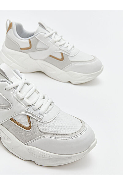 LC Waikiki Özmarka New Season Mesh Detailed Lace-Up Women's Sports Shoes