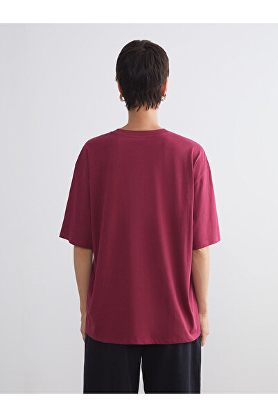 LC Waikiki Γυναικείο μπλουζάκι με στάμπα San Marino (W5)