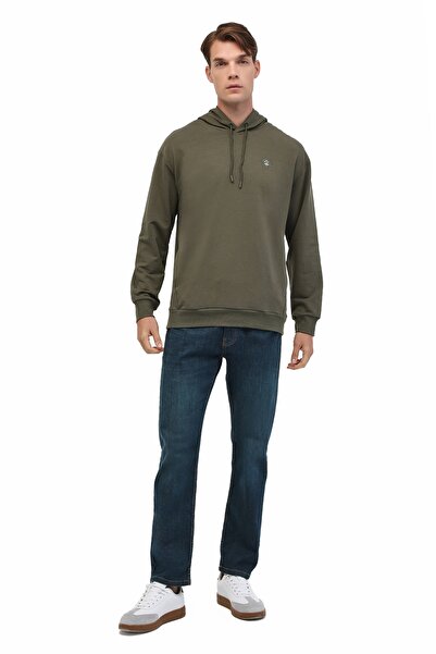 lumberjack MB SN73 HOODIE 5PR Haki Erkek Sweatshirt