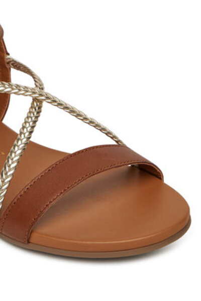 Tamaris Γυναικεία Σανδάλια καφέ TAMARIS-1-28138-44 392 COGNAC COMB