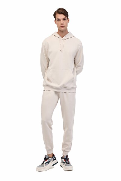 Kinetix Mb Reves 17Ljk-575961 5Pr Ecru Men's Sweatshirt