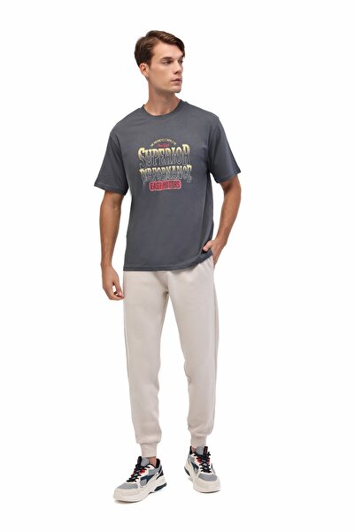 Kinetix Ml Liber 11Vntg200 5Fx Gray Men's Short Sleeve T-Shirt