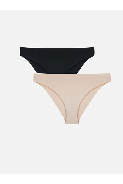 LC Waikiki Peak New Season Plain Bikini Panties 2-Pack