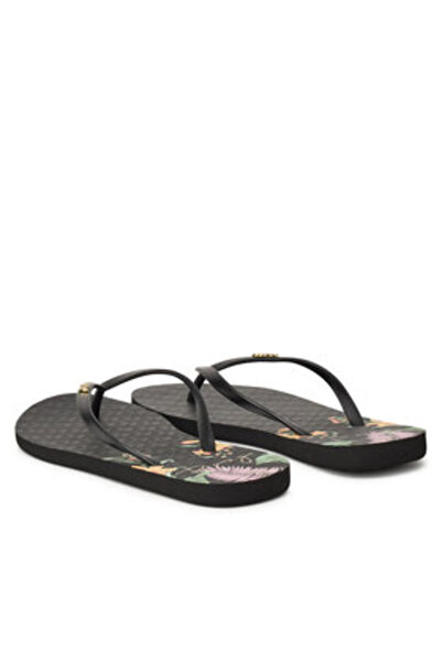 Roxy Γυναικείες σαγιονάρες μαύρες ROXY-ARJL100950 ABK ΑΝΘΡΑΚΙ/ΜΑΥΡΟ