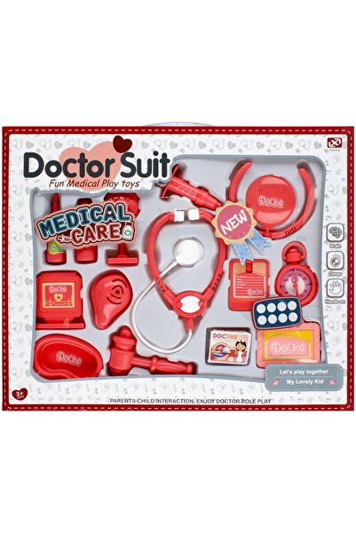 kaki kids مجموعة لعب بدلة الطبيب 3+