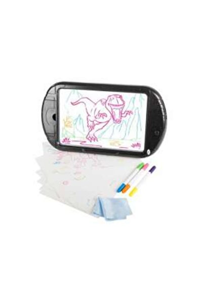 verk group Graphic/Drawing Tablet for Kids, Verk Group, 3 Markers, LED, 3xAA, 35×20 cm