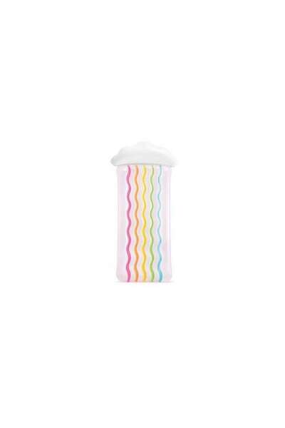 Intex Inflatable Swimming Mattress, Intex, Rainbow, 180 X 86 cm, Multicolor