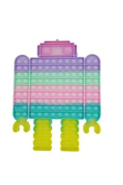 OEM Sensory Stress Relief Toy for Kids, Pop It Now, Giant Robot, Multicolor, Model 3