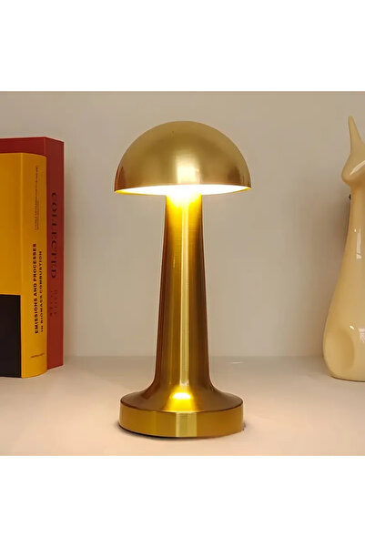 Genel Markalar Forlife Dekoratif Şarjlı Led Mantar Masa Lambası Fl-8055 (5389)