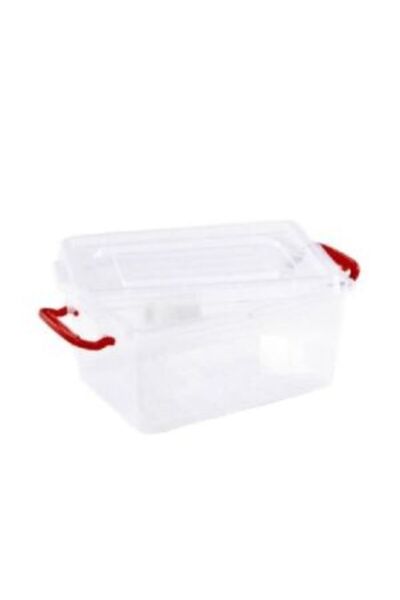 sterk Food container select, rectangular with handle and lid, 8 liters