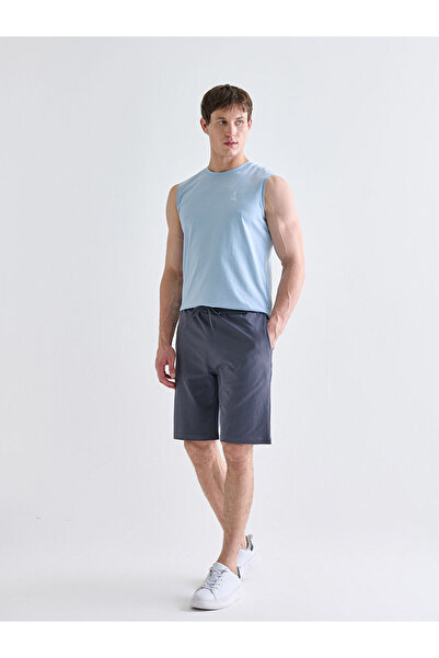 LC Waikiki Nevavm Standard Fit Men's Shorts with Tie at Waist