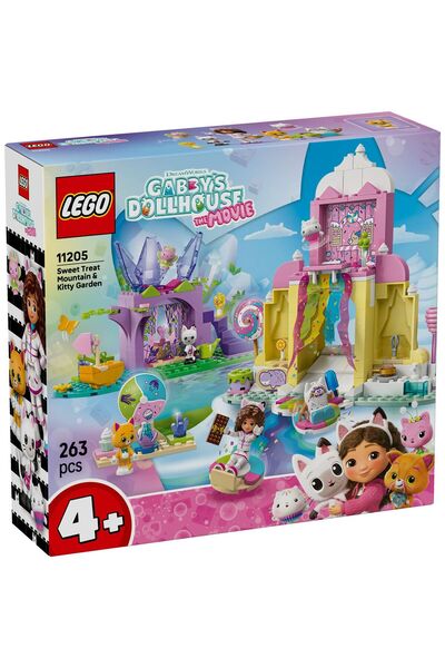 Evelise LEGO GABBYS DOLLHOUSE FILMUL MUNTELE DE DULCIURI SI GRADINA LUI KITTY...