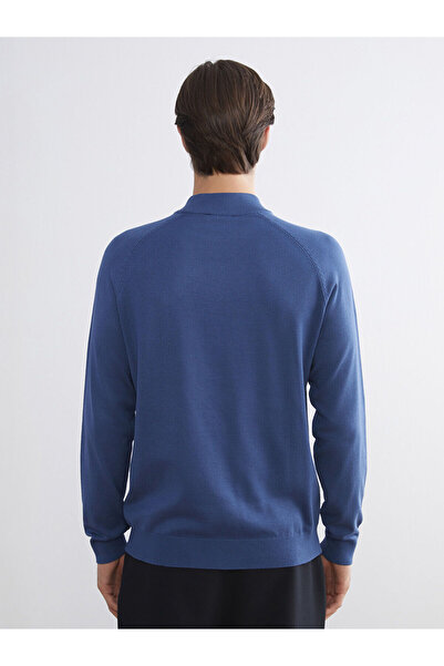 LC Waikiki Half Turtleneck Long Sleeve Men's Knitwear Sweater