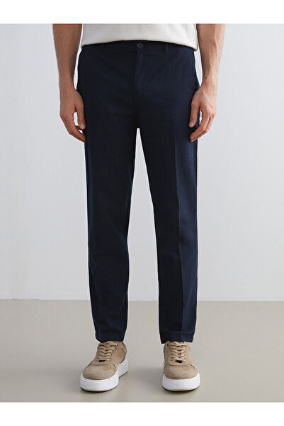 LC Waikiki Standart Kalıp Keten Görünümlü Erkek Pantolon