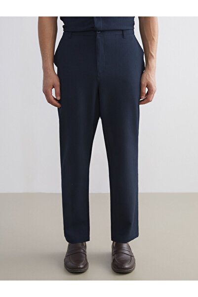 LC Waikiki Ανδρικό παντελόνι Navy Blue Standard Fit