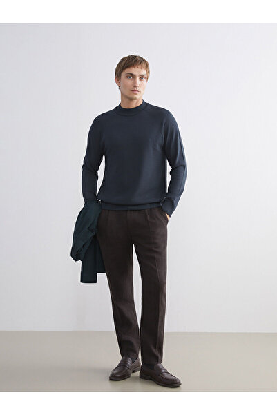 LC Waikiki New Season Half Turtleneck Long Sleeve Men's Knitwear Sweater