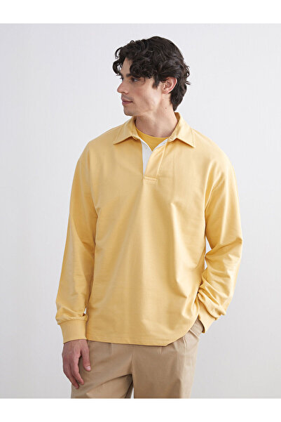 LC Waikiki Özmarka New Season Polo Neck Men's Sweatshirt